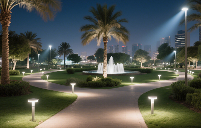 Outdoor Lighting Installation