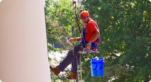 Exterior Cleaning In Dubai - Glass, Concrete Facade Cleaning